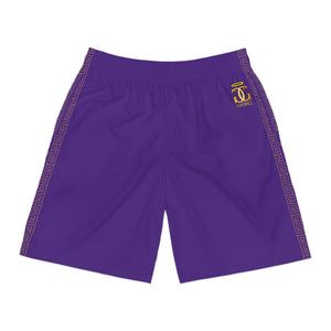 Purple Gadoire "Duality Golden Trail" Men's Jogger Shorts