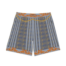 Load image into Gallery viewer, Men&#39;s “Caged Sky” Elastic Beach Shorts