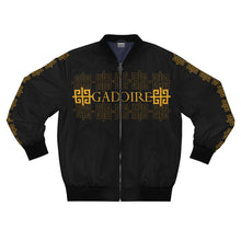 Load image into Gallery viewer, Black Royal Gadoire Bomber Jacket