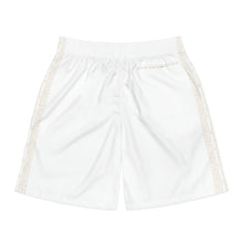 Load image into Gallery viewer, White Gadoire &quot;Duality Golden Trail&quot; Men&#39;s Jogger Shorts