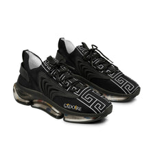 Load image into Gallery viewer, Gadoire Black Solrunners Sneakers
