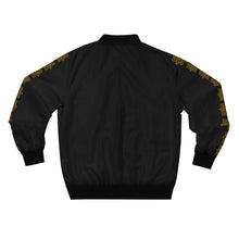 Load image into Gallery viewer, Black Royal Gadoire Bomber Jacket