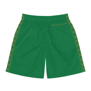 Green Gadoire "Golden Trail" Men's Jogger Shorts