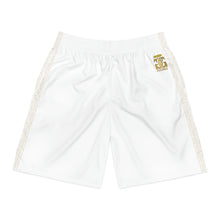 Load image into Gallery viewer, White Gadoire &quot;Duality Golden Trail&quot; Men&#39;s Jogger Shorts