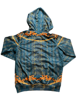 Load image into Gallery viewer, Caged Space Men&#39;s Zipper Hoodie